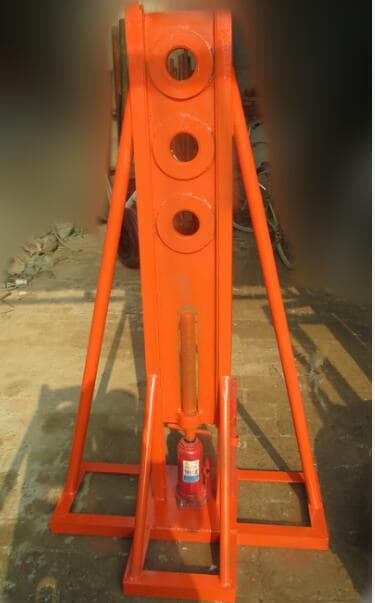 5 ton _ 10 ton Hydraulic Cable Drum Jacks _ Cable Jack Stand
